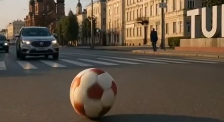 📢Видеовизуальный контент по безопасности дорожного движения в социальных сетях и интернет-изданиях "Пешеходный переход (нейросеть)"