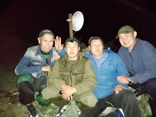 В селе Хайыракан настроили вай-фай антенны дальнего действия