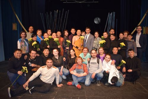 Гастроли Тувинского государственный театр кукол в Башкирии