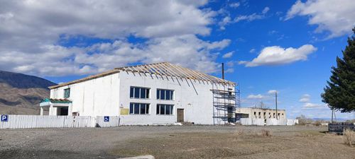 В селе Бора-Тайга ведется капремонт местного Дома культуры в рамках нацпроекта