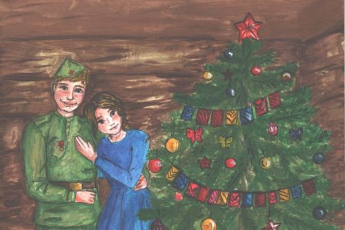 В Туве стартовал всероссийский детский конкурс «Нарисуй «Елку Победы»