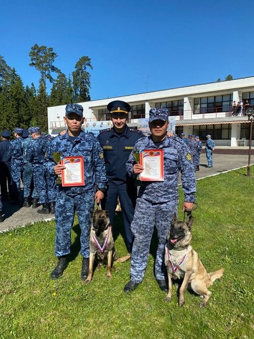 Кинологи УФСИН России по РТ и их четвероногие напарники показали хорошие результаты на Всероссийских соревнованиях
