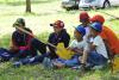 По лужайке на лошадке