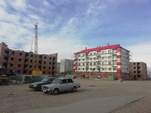 В Кызыле готовится к сдаче 25-квартирный дом