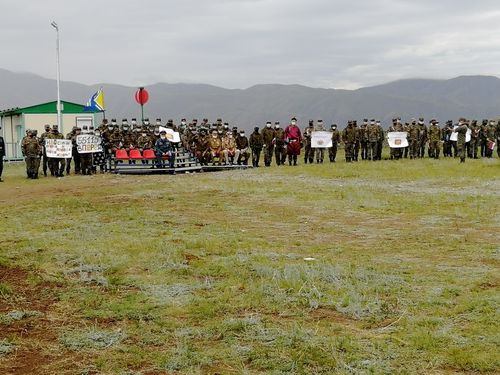 НА ПОЛИГОНЕ "КАРА-ХААК" СТАРТОВАЛ ВСЕАРМЕЙСКИЙ ЭТАП СОРЕВНОВАНИЙ "КОННЫЙ МАРАФОН"