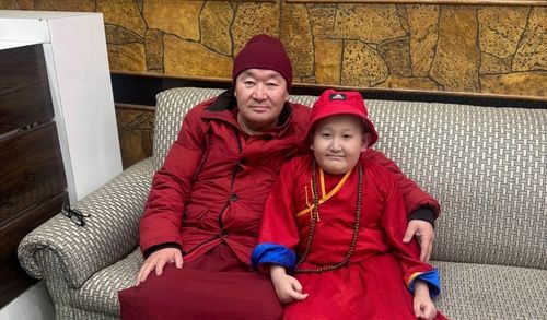 Нацогдоржу Кунаа-Сиирин и его духовное путешествие в Индии