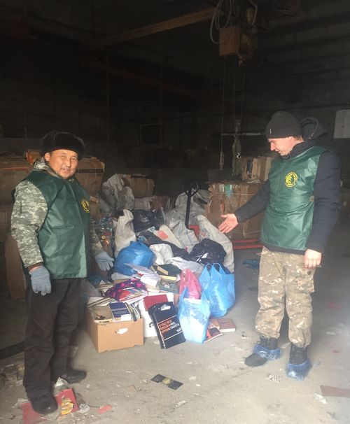 В ЦЗЛ Республики Тыва завершена экологическая акция по сбору макулатуры «Каждый листик лесу дорог»