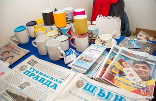 Медиахолдинг «ТываМедиаГрупп» представил свою продукцию на ярмарке-выставке «Енисей Экспо – 2024»