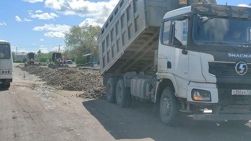 Ремонт автотрассы переходит на следующий этап