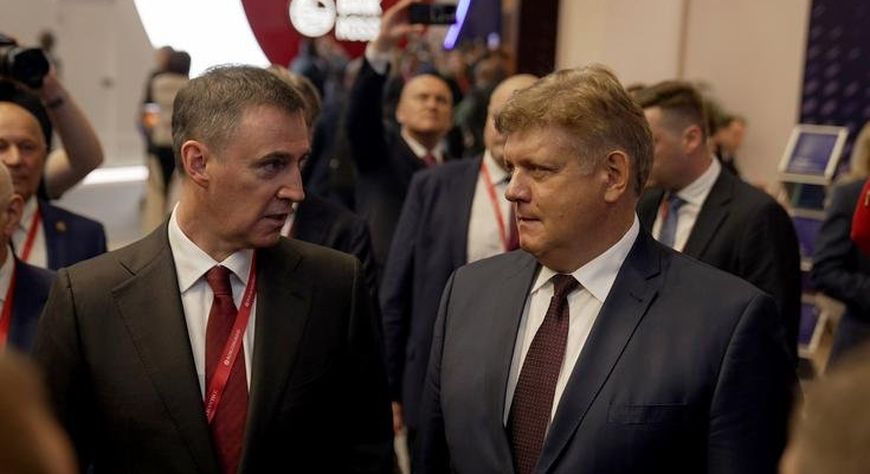 Полпред провёл рабочую встречу с заместителем Председателя Правительства Российской Федерации на полях ПМЭФ 2025
