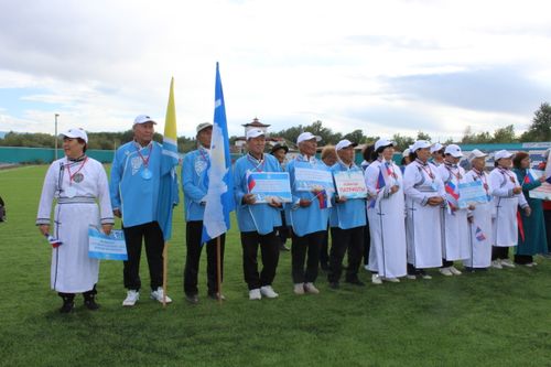 В Туве прошла спартакиада пенсионеров