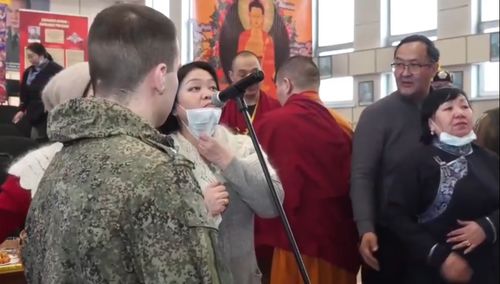 В преддверии Шагаа для военнослужащих из Тувы организовали очередной телемост