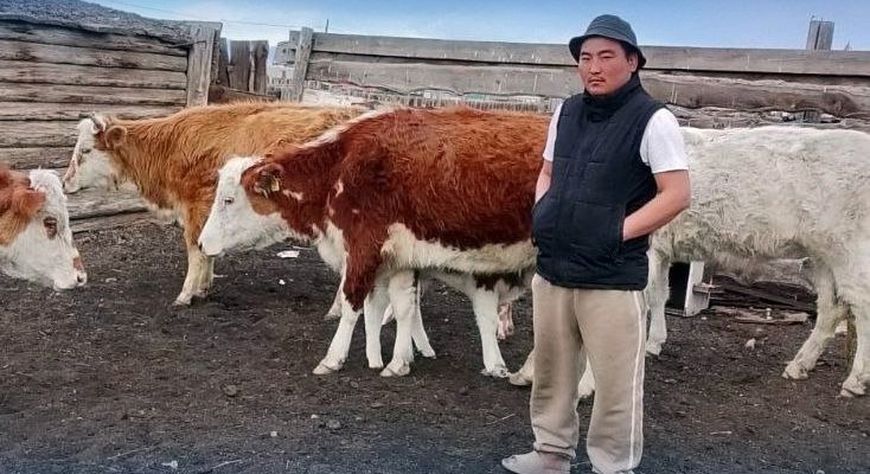 Житель села Ак-Эрик начал развивать фермерское хозяйство при поддержке Центра занятости