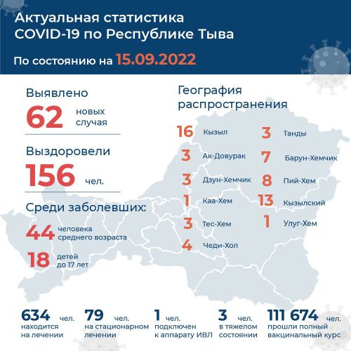 Последние новости о коронавирусе в Туве