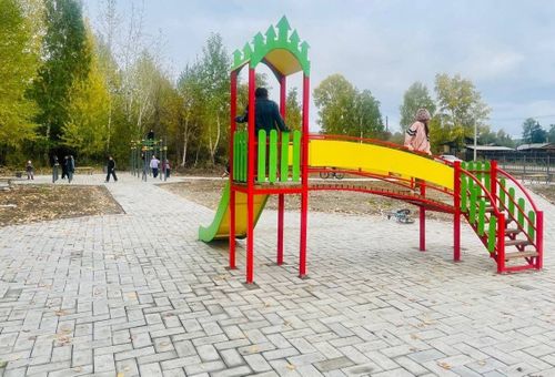 В селе Дурген заброшенный пустырь преображают в общественное пространство