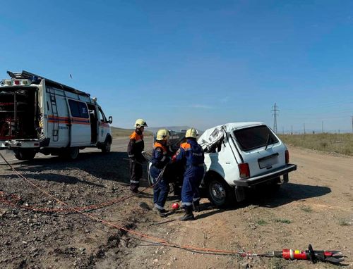В Кызыле в результате ДТП погиб местный житель