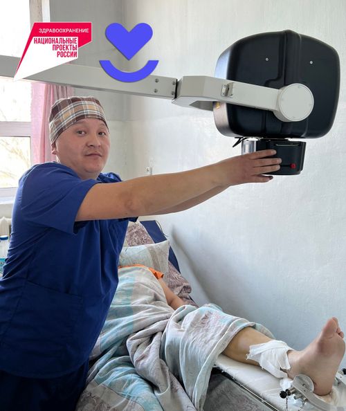 В Дзун-Хемчикский ММЦ поступил передвижной цифровой рентген-аппарат «АРПЦ Парус»