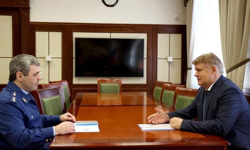 Полпред провёл рабочую встречу с прокурором Новосибирской области