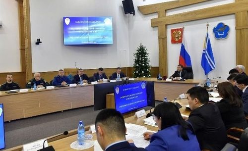 Террорга удур комиссия биле оперативтиг штабтың каттышкан хуралы