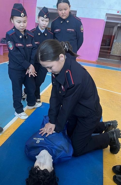 Маленькие патриоты и будущие правоохранители