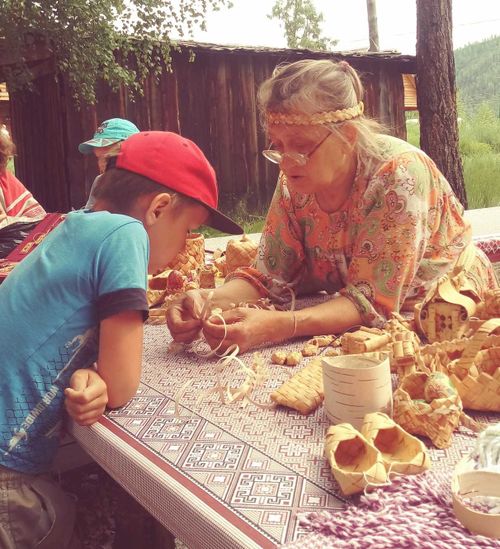 Берестяная сказка Галины Безносовой
