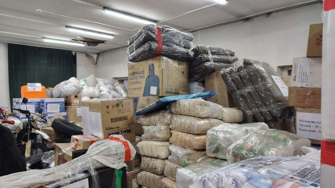 В Туве собрали крупную партию гуманитарной помощи для участников СВО к празднику Шагаа