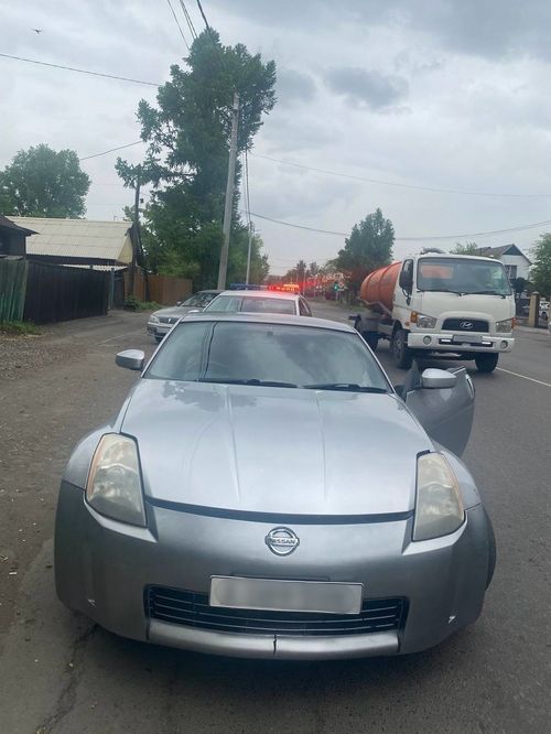 В Кызыле задержан автомобиль-двойник, числящийся в розыске