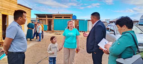 Администрация Тандинского района провела проверку на озере Дус-Холь