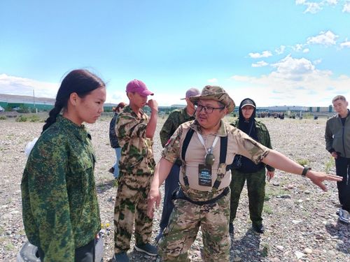 Судьями на патриотической игре "Зарница 2.0" выступают ветераны спецоперации