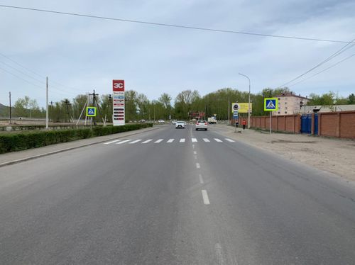 В Кызыле после обращения обозначили пешеходный переход