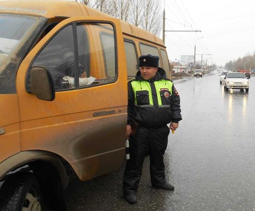 В Туве задержан несовершеннолетний водитель пассажирской «Газели»