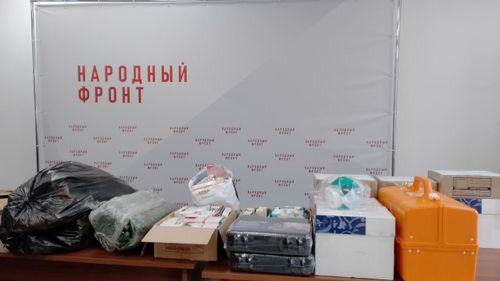 В Туве начался осенний гуманитарный сбор для бойцов-земляков.