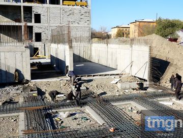 В Туве продолжается строительство новой республиканской детской больницы