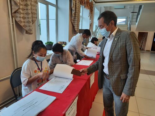 Сегодня в Туве, как и по всей стране, стартовали выборы. 9 сентября - первый день голосования