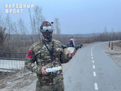 В Туве собрали и провели испытание первого дрона-камикадзе