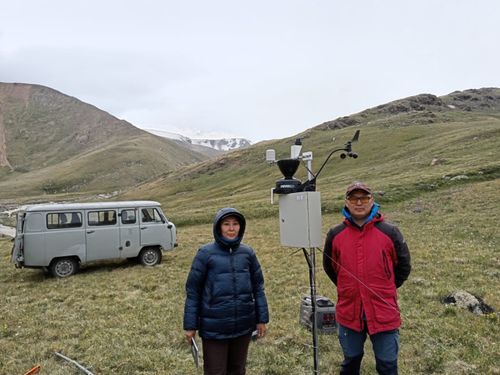 Команда исследователей изучает углеродный запас в различных ландшафтах Тувы