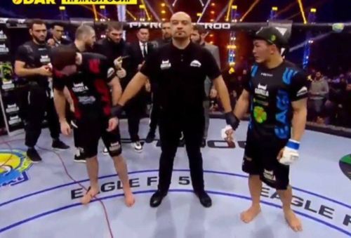 О поединке Рената Ондара высказались глава Тувы Владислав Ховалыг и Хабиб Нурмагомедов