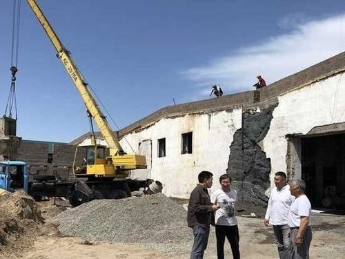 В Чадане строят Центр спортивных единоборств