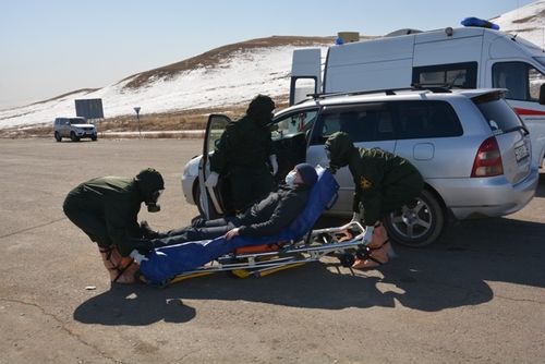 В Туве проверили действия медслужб на случай обнаружения коронавируса