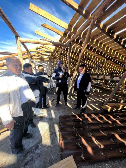 В селе Бай-Тал завершается капитальный ремонт школы