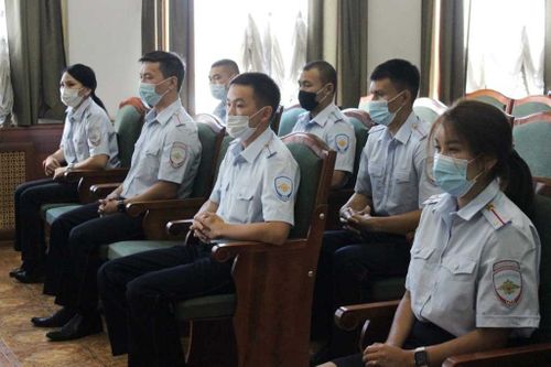 Тува встретила новое поколение полицейских