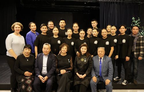 Встреча со студентами высшего театрального училища им. Щепкина