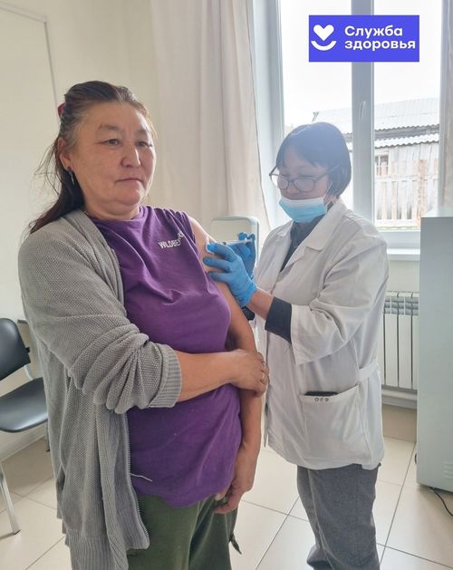 Жители отдаленного села Тоолайлыг прошли диспансеризацию в новом ФАПе