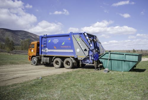 В Туве введен особый режим вывоза мусора на праздничные каникулы