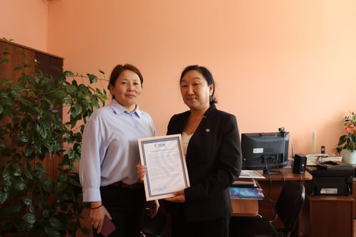 «Тывасвязьинформ» поздравил с 100-летием общественно-политическую газету «Шын»