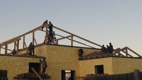 В Туве продолжается строительство сельских Домов культуры