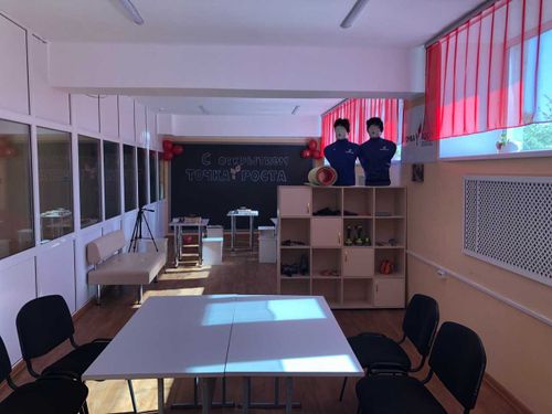 В селе Сукпак открылся центр образования «Точка роста»