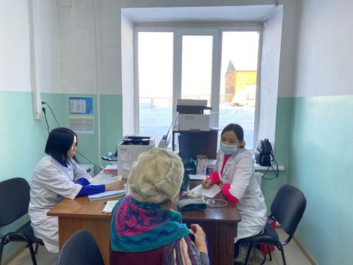 В Туве мобильная бригада провела обследование населения Пий-Хемского района