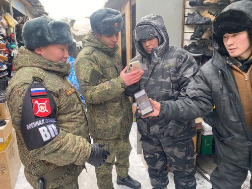 Военный следственный отдел СК России и военная комендатура провели очередной рейд в Кызыле