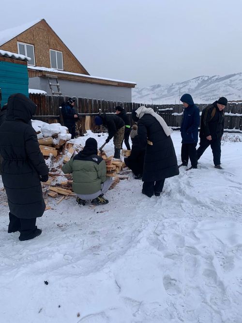 В Туве неравнодушные дети помогают родителям павших бойцов